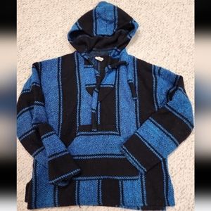 Black and Blue Hoodie